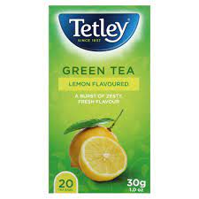 Tetley cha verde de limao