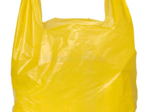 plastico amarelo