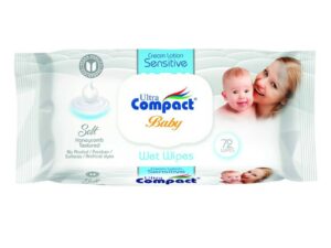 Ultra-Compact-Baby-Wet-Wipes-Cream-Lotion-Sensitive-72pcs-1