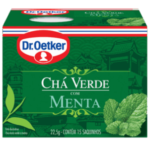 Chá Verde com Ment